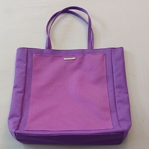 Clinique Purple Tote Bag